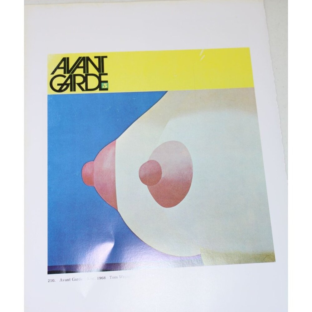 Avant Garde 1968 Magazine Cover Print 92074 Vintage Repro